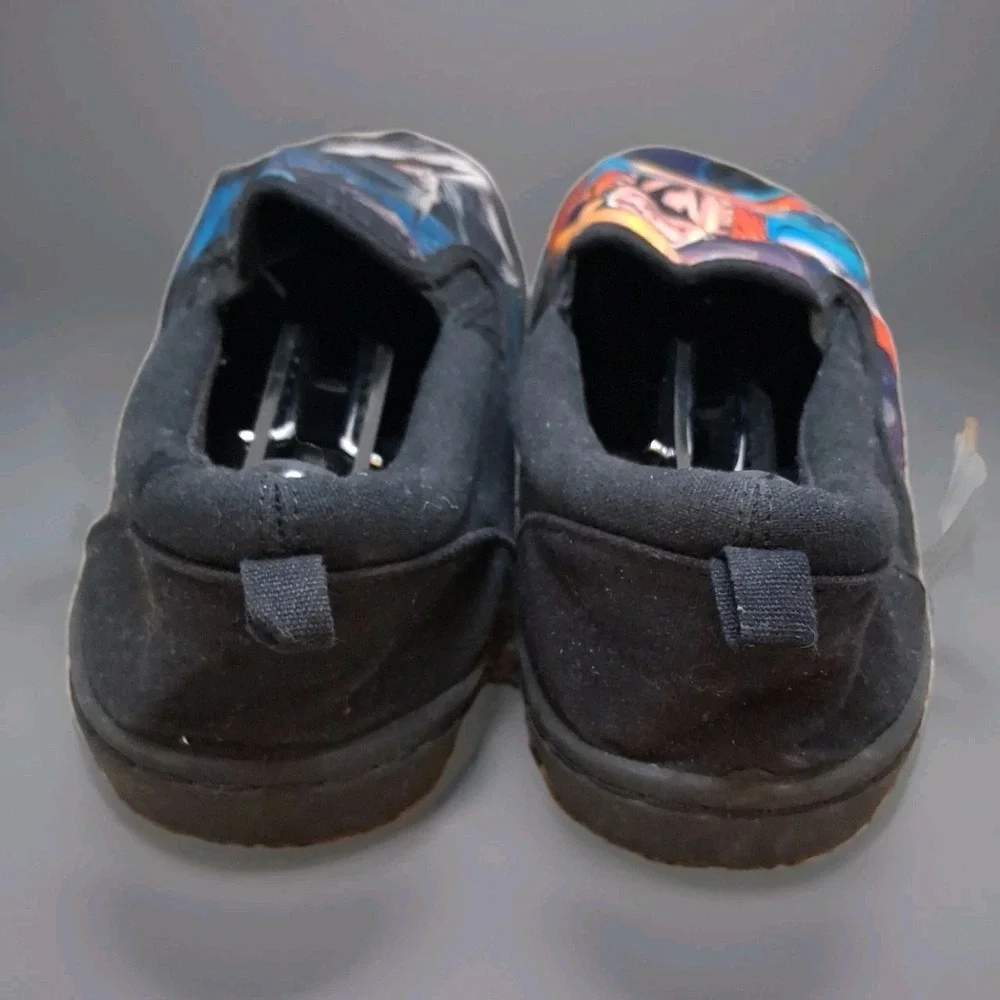 DC Comics Batman / Superman Canvas Slide On Shoes Size‎ 11